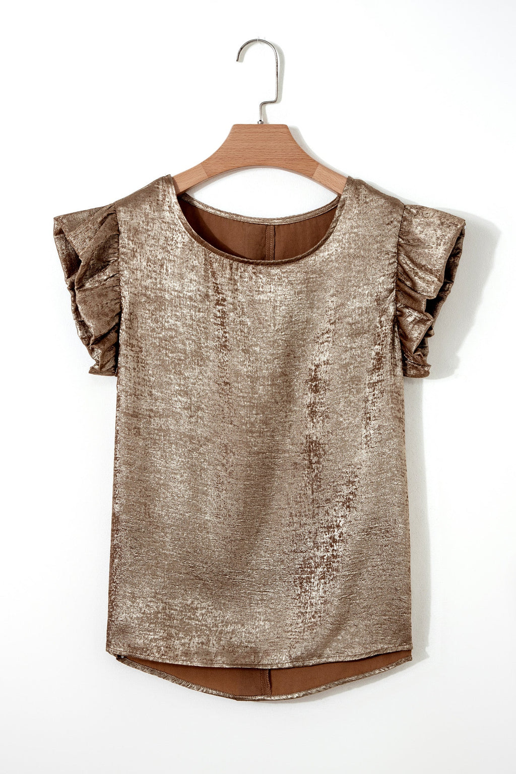 Parker Ruffle Trim Sleeveless Top