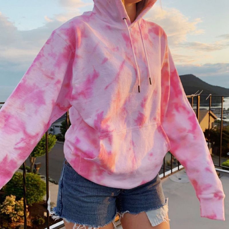 Women's Tie Dyed Hoodie