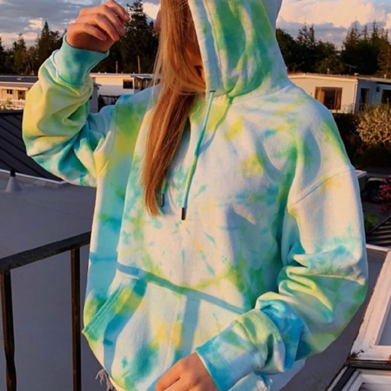 Women's Tie Dyed Hoodie